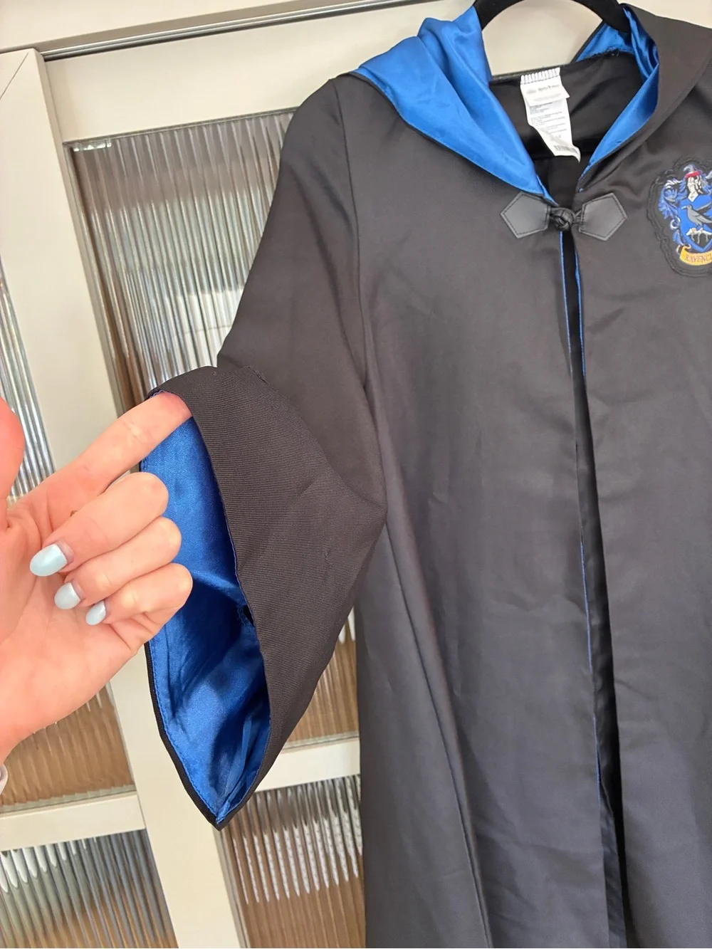 Kids Harry Potter Ravenclaw Robe with Blue Lining